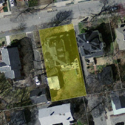 84 Erie Ave, Newton MA 02461-1514 aerial view