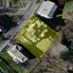 26 Jefferson St, Newton MA 02458-1710 aerial view
