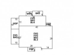 310 Highland St, Newton MA 02465-2702 floor plan