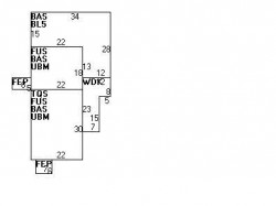 272 Nevada St, Newton MA 02460-1466 floor plan