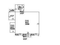 851 Watertown St, Newton MA 02465-2141 floor plan