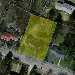 150 Aspen Ave, Newton MA 02466-3018 aerial view