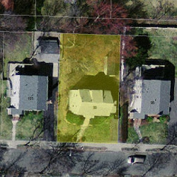 99 Oakdale Rd, Newton MA 02461-1812 aerial view