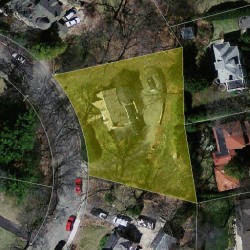 143 Windsor Rd, Newton MA 02468-1119 aerial view