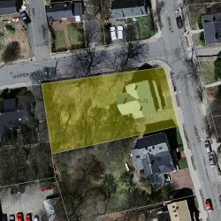 72 High St, Newton MA 02461-1939 aerial view