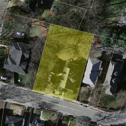 149 Cabot St, Newton MA 02458-2533 aerial view