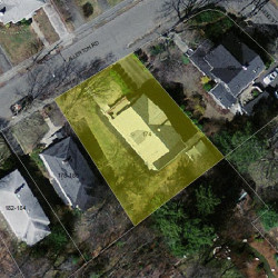 174 Allerton Rd, Newton MA 02461-1251 aerial view