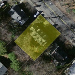 239 Cypress St, Newton MA 02459-2226 aerial view