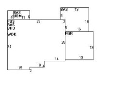 127 Cotton St, Newton MA 02458-2639 floor plan