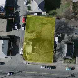 181 California St, Newton MA 02458-1006 aerial view