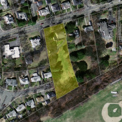 132 Homer St, Newton MA  02459-1518 aerial view