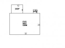 1412 Walnut St, Newton MA 02461-1858 floor plan