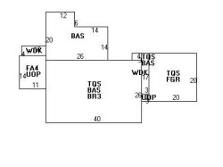 273 Dedham St, Newton MA 02461-2044 floor plan