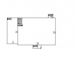 282 Homer St, Newton MA  02459-1414 floor plan