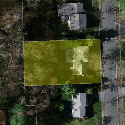 86 Lovett Rd, Newton MA  02459-3106 aerial view