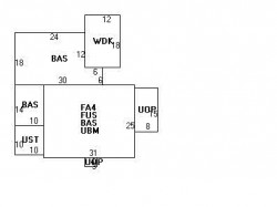 228 Islington Rd, Newton MA 02466-1021 floor plan