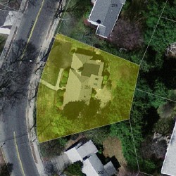 286 Dedham St, Newton MA 02461-2045 aerial view