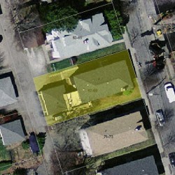 67 Withington Rd, Newton MA 02460-2037 aerial view
