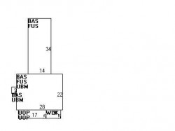 345 Linwood Ave, Newton MA  02460-1342 floor plan