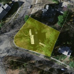 48 Country Club Rd, Newton MA  02459-3064 aerial view