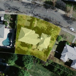51 Donna Rd, Newton MA 02459-2804 aerial view