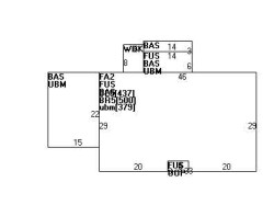 25 Farlow Rd, Newton MA  02458-2407 floor plan