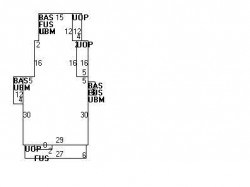 518 Watertown St, Newton MA  02460-1434 floor plan