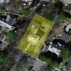 31 Kenmore St, Newton MA 02459-2105 aerial view