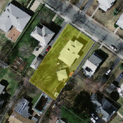 16 Fair Oaks Ave, Newton MA  02460-1217 aerial view