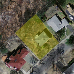 64 Clearwater Rd, Newton MA 02462-1104 aerial view