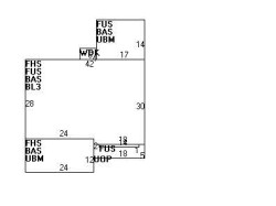 36 Stanley Rd, Newton MA  02468-2338 floor plan