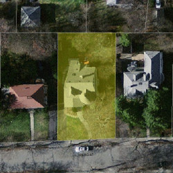 529 Ward St, Newton MA 02459-1109 aerial view