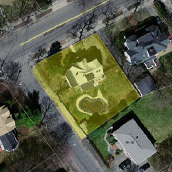 814 Watertown St, Newton MA 02465-2116 aerial view