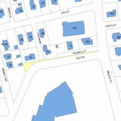 19 Otis Park, Newton MA 02460-1804 plot plan