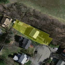 2 Elmhurst Rd, Newton MA 02458-2207 aerial view