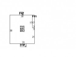 78 Clinton Pl, Newton MA  02459-1141 floor plan