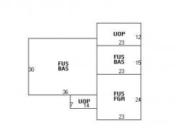 16 Chinian Path, Newton MA 02459-3537 floor plan