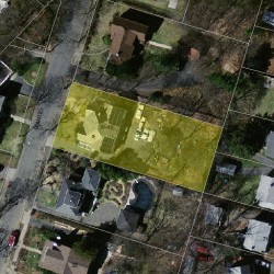 38 Bemis St, Newton MA 02460-1103 aerial view