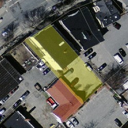382 Watertown St, Newton MA 02458-1133 aerial view