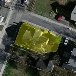 152 Charlesbank Rd, Newton MA  02458-1740 aerial view