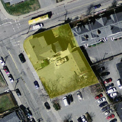 90 Elm St, Newton MA  02465-2033 aerial view