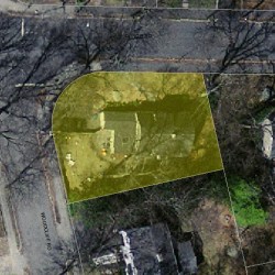23 Elinor Rd, Newton MA 02461-1834 aerial view