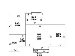 11 Helene Rd, Newton MA 02468-1024 floor plan