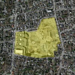 360 Lowell Ave, Newton MA 02460-1831 aerial view