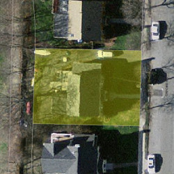 103 Oxford Rd, Newton MA 02459-2408 aerial view