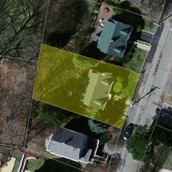 19 Cummings Rd, Newton MA 02459-1734 aerial view