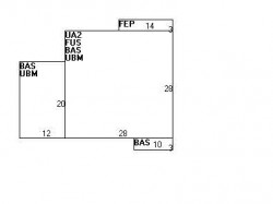 134 Mount Vernon St, Newton MA 02465-2557 floor plan