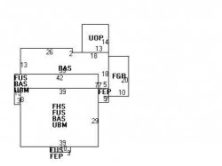 138 Cedar St, Newton MA  02459-1502 floor plan