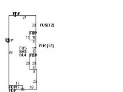 175 Derby St, Newton MA  02465-1558 floor plan