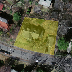 23 Lakewood Rd, Newton MA  02461-1213 aerial view